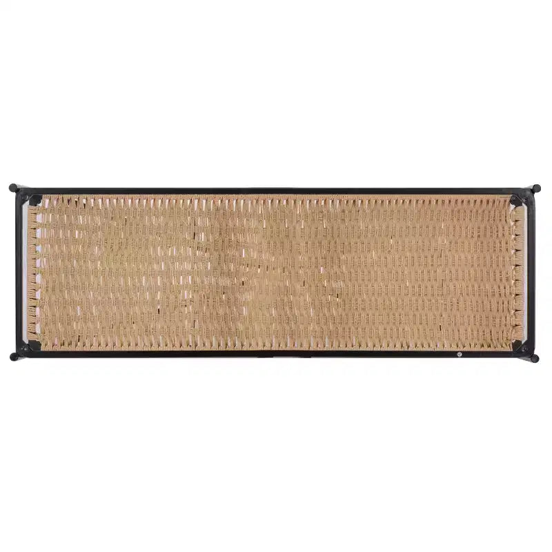 Consolle a 1 ripiano Omaka - CNS2309A - Naturale/Nero - Safavieh