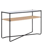 Consolle a 1 ripiano Omaka - CNS2309A - Naturale/Nero - Safavieh