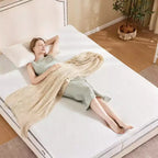 Materasso in memory foam gel Okak Modern 2-4 pollici con bande elastiche ad alta resistenza, materassi certificati CertiPUR-US per un sonno confortevole