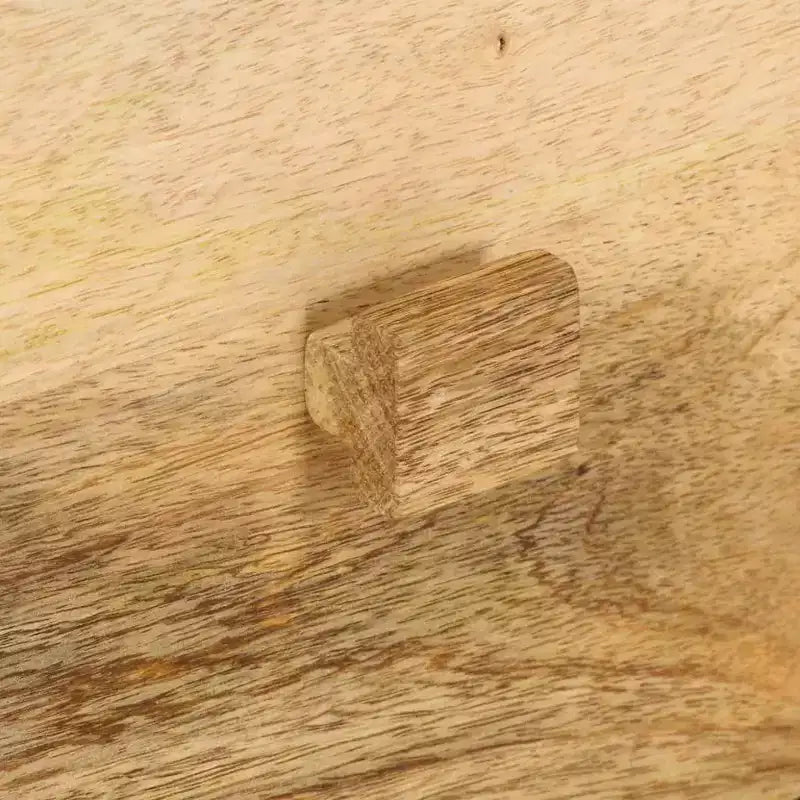 vidaXL Tavolino da Caffè con 4 Cassetti 90x50x35 cm in Legno Massello di Mango
