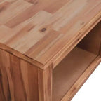 vidaXL Tavolino da caffè in legno massello di acacia 35,4x19,7x14,8