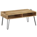 vidaXL Coffee Table Solid Mango Wood 39.4x23.6x17.7