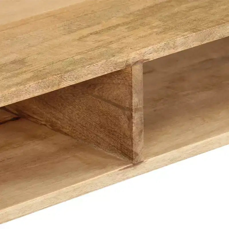 vidaXL Tavolino da caffè in Legno Massello di Mango 100x60x45 cm
