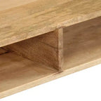 vidaXL Tavolino da caffè in Legno Massello di Mango 100x60x45 cm