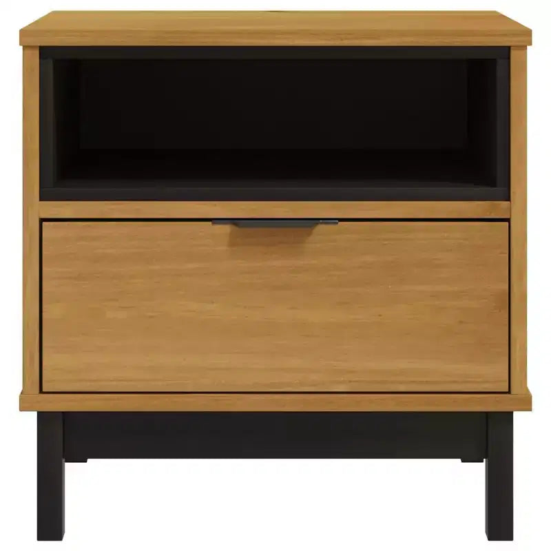 vidaXL Tavolino FLAM 50x50x50 cm Legno massello di pino