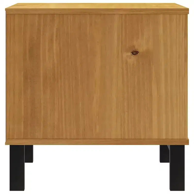 vidaXL Tavolino FLAM 50x50x50 cm Legno massello di pino