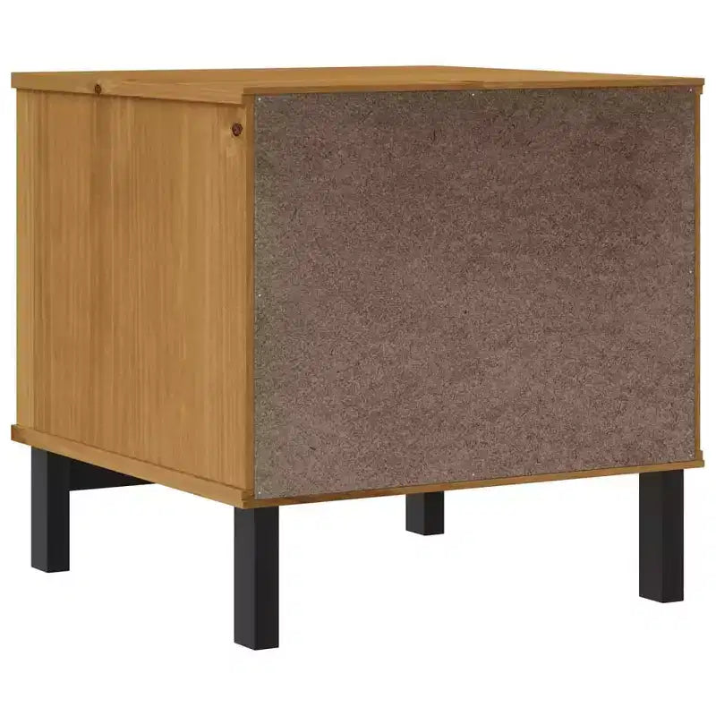 vidaXL Tavolino FLAM 50x50x50 cm Legno massello di pino