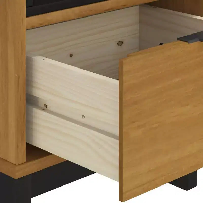 vidaXL Tavolino FLAM 50x50x50 cm Legno massello di pino
