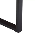 vidaXL Tavolino da caffè con Stile a Cassetta 100x52x45 cm in Legno Massello di Mango