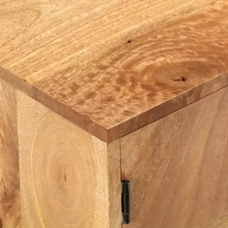 vidaXL Tavolino da caffè 90x50x35 cm in legno massello di mango