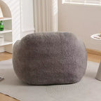 Poltrona a sacco Okak, Poltrona a sacco oversize, Comoda poltrona da pavimento con braccioli e imbottitura in memory foam per soggiorno, camera da letto