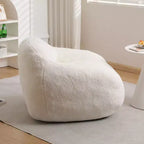 Poltrona a sacco Okak, Poltrona a sacco oversize, Comoda poltrona da pavimento con braccioli e imbottitura in memory foam per soggiorno, camera da letto