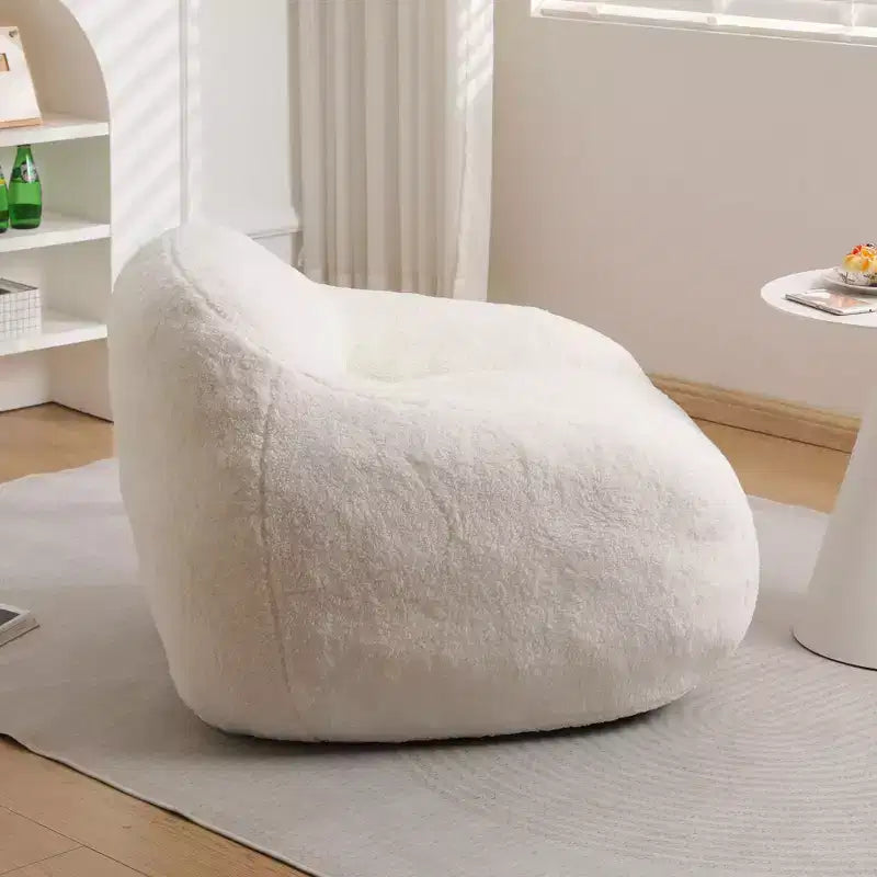 Poltrona a sacco Okak, Poltrona a sacco oversize, Comoda poltrona da pavimento con braccioli e imbottitura in memory foam per soggiorno, camera da letto