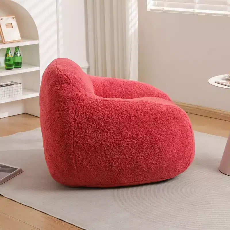 Poltrona a sacco Okak, Poltrona a sacco oversize, Comoda poltrona da pavimento con braccioli e imbottitura in memory foam per soggiorno, camera da letto