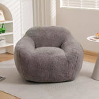 Poltrona a sacco Okak, Poltrona a sacco oversize, Comoda poltrona da pavimento con braccioli e imbottitura in memory foam per soggiorno, camera da letto