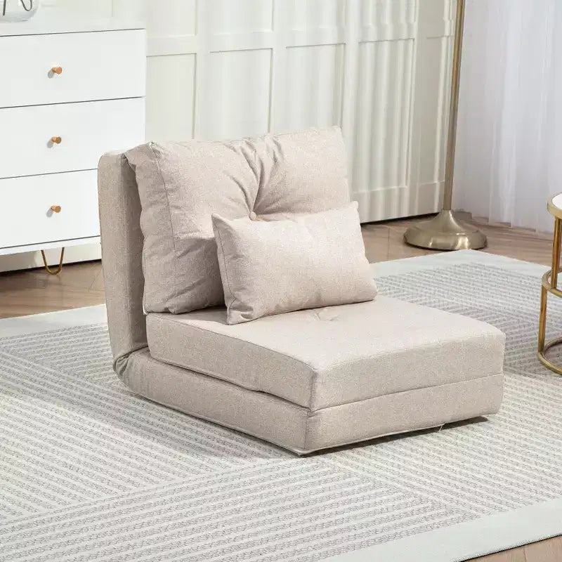 Poltrona sacco Okak Sedia pieghevole convertibile Sedia da pavimento pigra Comoda poltrona divano con schienale regolabile per soggiorno, camera da letto