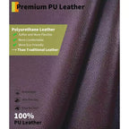 Poltrona reclinabile oversize - Poltrona reclinabile manuale in pelle PU per adulti, comoda poltrona reclinabile con braccioli e schienale imbottiti, tasca laterale, divano singolo