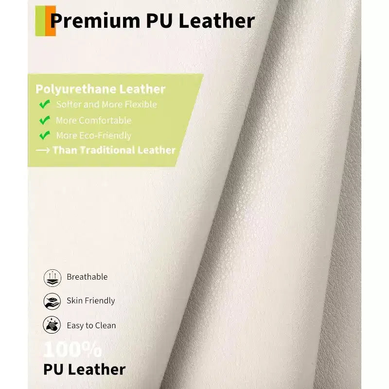 Poltrona reclinabile oversize - Poltrona reclinabile manuale in pelle PU per adulti, comoda poltrona reclinabile con braccioli e schienale imbottiti, tasca laterale, divano singolo