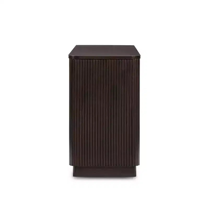 Cassettiera moderna bohémien Teamson Home Potomac in legno massello a 6 cassetti con spazio profondo, design push-to-open e bordi arrotondati