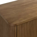 Cassettiera moderna bohémien Teamson Home Potomac in legno massello a 6 cassetti con spazio profondo, design push-to-open e bordi arrotondati