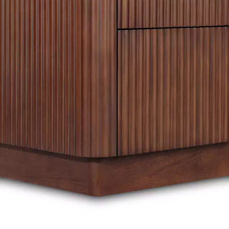 Cassettiera moderna bohémien Teamson Home Potomac in legno massello a 6 cassetti con spazio profondo, design push-to-open e bordi arrotondati
