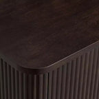 Cassettiera moderna bohémien Teamson Home Potomac in legno massello a 6 cassetti con spazio profondo, design push-to-open e bordi arrotondati