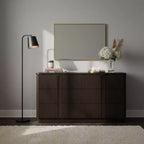Teamson Home Potomac Modern Boho Solid Wood 6-Drawer Dresser with Deep Storage, Push-to-Open Design & Rounded Edges