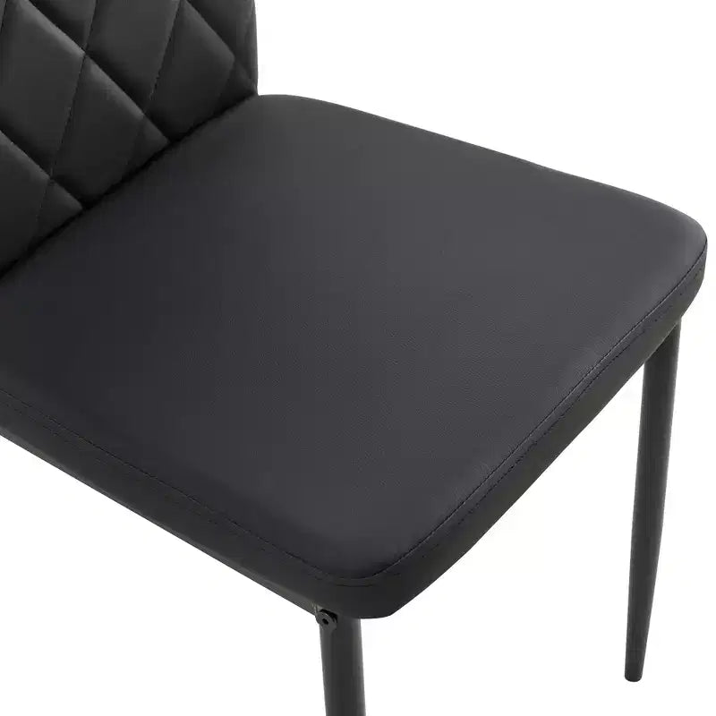 MAYEERTY Set da Pranzo 5 Pezzi, Tavolo Alto Quadrato in Legno con 4 Sedie Imbottite, per Cucina di Piccole Dimensioni, Noce