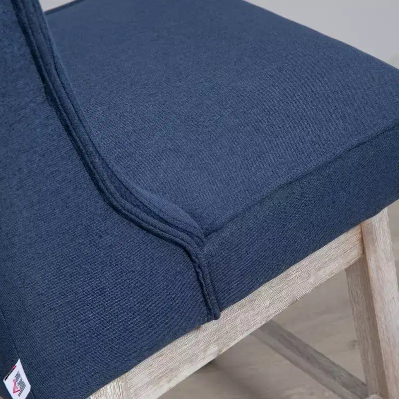 Set di 2 sgabelli da bar girevoli, sgabelli da 68,5 cm con rivestimento in lino e design capitonné per la cucina
