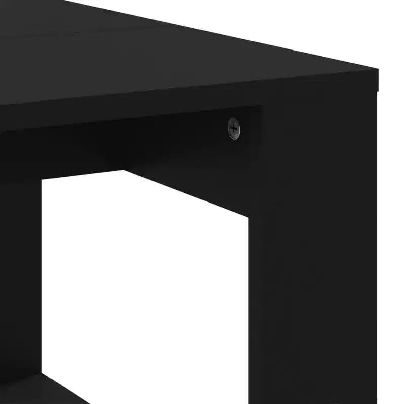 vidaXL Tavolino da caffè bianco in legno multistrato Tavolino da caffè moderno medio