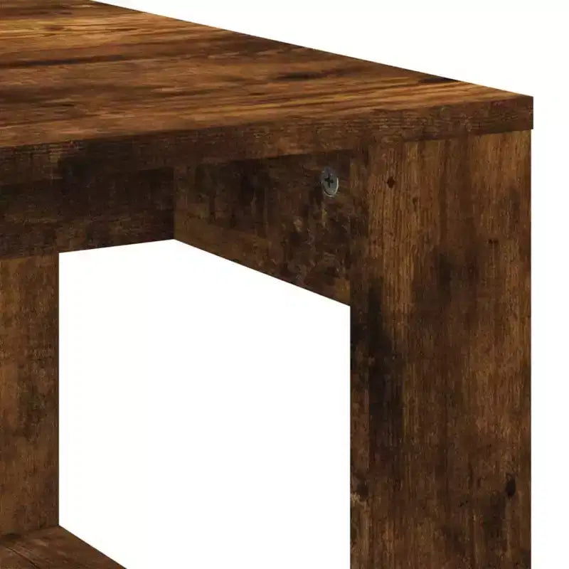 vidaXL Tavolino da caffè bianco in legno multistrato Tavolino da caffè moderno medio