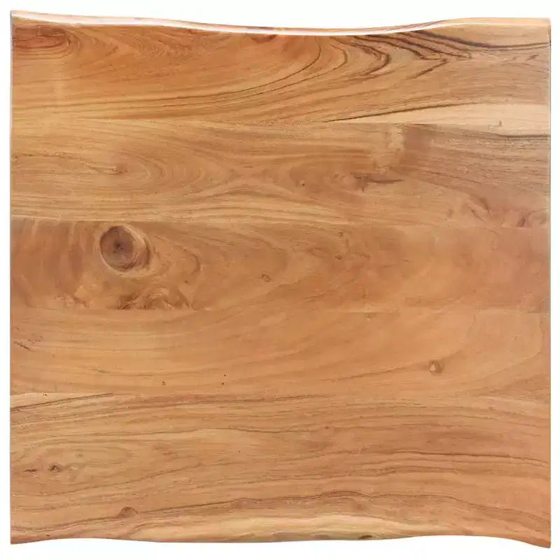 vidaXL Tavolino da Caffè con Bordi Vivi Mobili Soggiorno Legno Massello di Acacia