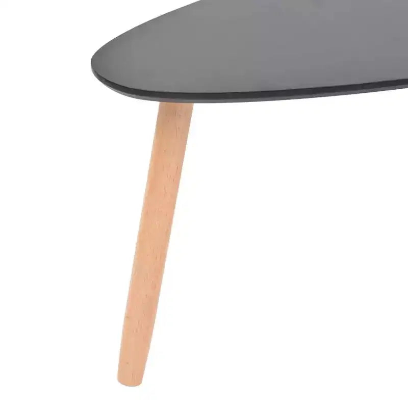 vidaXL Set tavolini da caffè 2 pz Tavolino da divano Tavolino in legno massello di pino