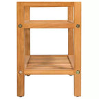 vidaXL Scarpiera Organizer Scarpe Scaffale Porta Scarpe per Armadio in Legno Massello di Rovere