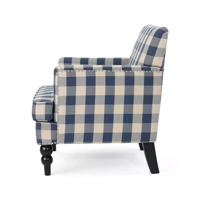MAYEERTY Harrison Poltrona Club con Bottoni, Schienale Imbottito Morbido Rivestimento, Soggiorno Camera da Letto Tempo Libero