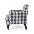 MAYEERTY Harrison Poltrona Club con Bottoni, Schienale Imbottito Morbido Rivestimento, Soggiorno Camera da Letto Tempo Libero