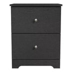 Comodini Moderni Galano, Set da 2, con 2 Cassetti e Maniglie Metalliche, 47,5 L x 39,9 P x 60,2 A cm