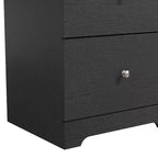 Comodini Moderni Galano, Set da 2, con 2 Cassetti e Maniglie Metalliche, 47,5 L x 39,9 P x 60,2 A cm