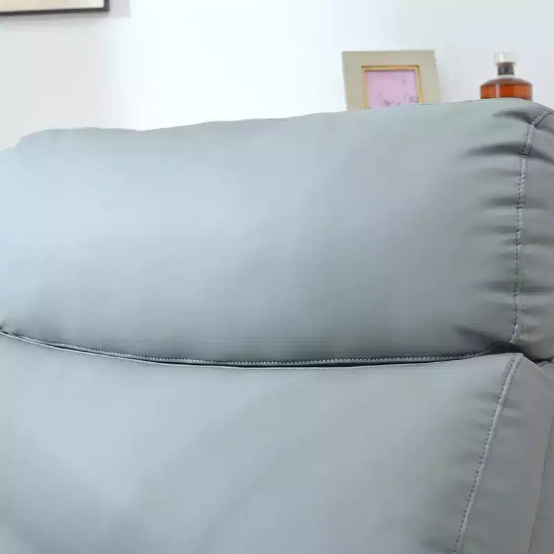 Poltrona reclinabile a 360° per cameretta, sedia a dondolo, poltrona singolo, sedia relax per il tempo libero con porta telefono - ModernLuxe