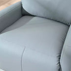 Poltrona reclinabile a 360° per cameretta, sedia a dondolo, poltrona singolo, sedia relax per il tempo libero con porta telefono - ModernLuxe