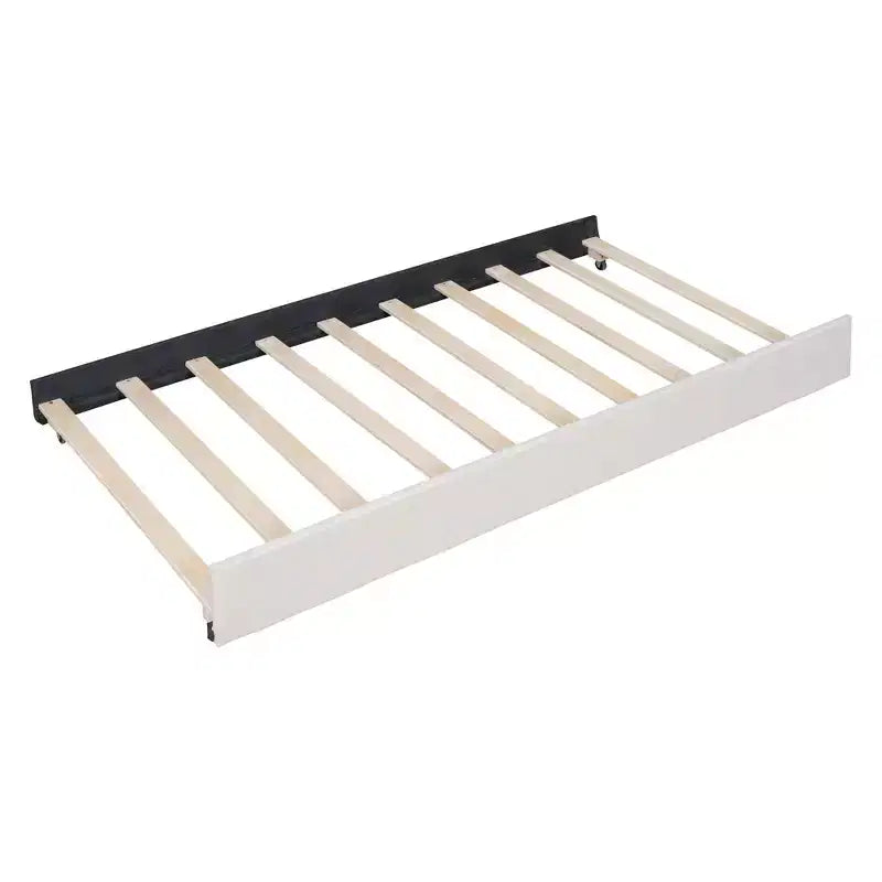 Letto a piattaforma imbottito MAYEERTY con 2 cassetti e letto estraibile, telaio in MDF e compensato con capacità di 400 libbre