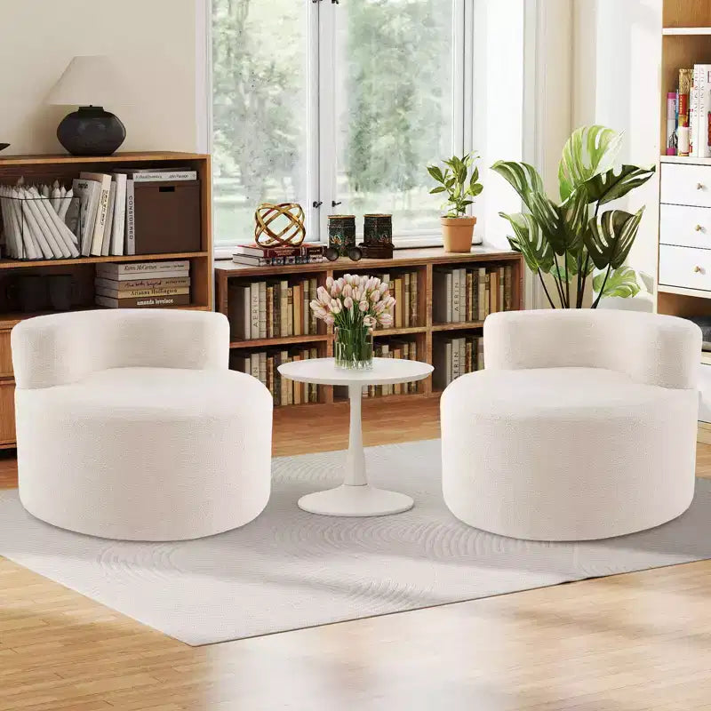 Poltrona Sacco Costway con Morbido Pile Teddy e Schienale Curvo per Soggiorno, Camera da Letto Beige/Grigio