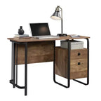 GDFStudio Scrivania Industriale in Legno con Struttura in Metallo Arden