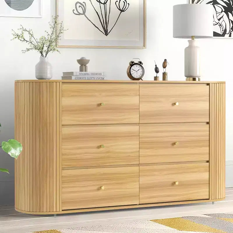 Cassettiera Acekool a 9 cassetti stile rustico con presa elettrica, organizer vintage per camera da letto, soggiorno, corridoio
