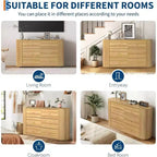 Cassettiera Acekool a 9 cassetti stile rustico con presa elettrica, organizer vintage per camera da letto, soggiorno, corridoio