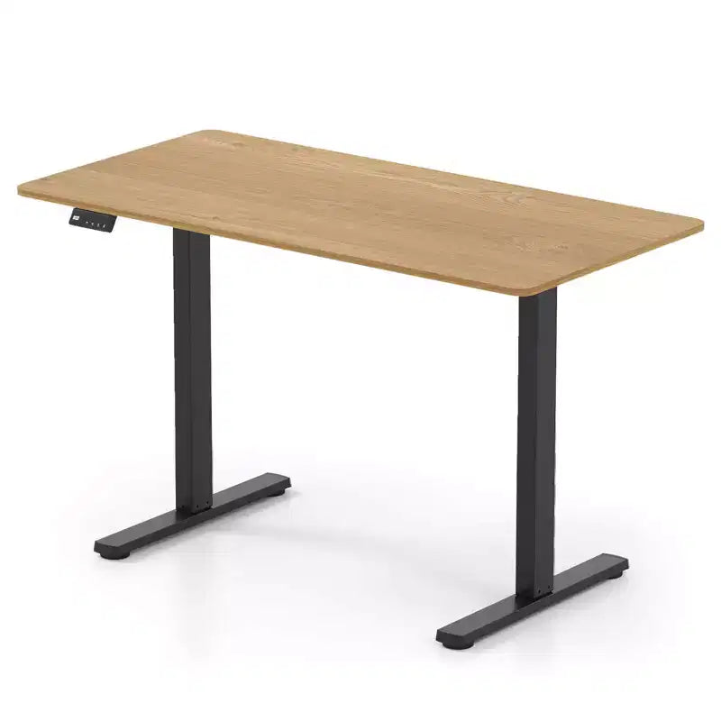 Scrivania elettrica Costway 48 x 24 con display a LED e 2 impostazioni di altezza memorizzabili per la casa