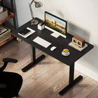 Costway 48 x 24 Electric Standing Desk with LED Display 2 Memory Height Settings for Home
