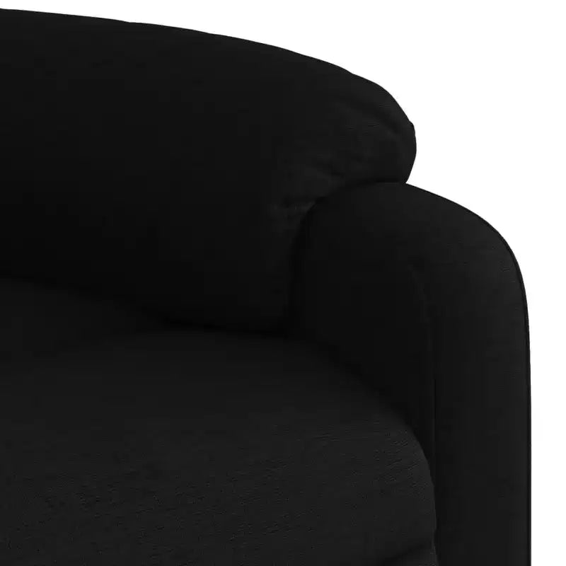 vidaXL Poltrona Massaggiante Reclinabile in Tessuto Crema