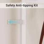 Appendiabiti da Ingresso con Scarpiera, 185cm Mobile Ingresso Salvaspazio Bianco con 7 Ganci 3 Ripiani Scarpiera Struttura in Metallo e Mobiletto in MDF per Ingresso/Camera da Letto/Corridoio