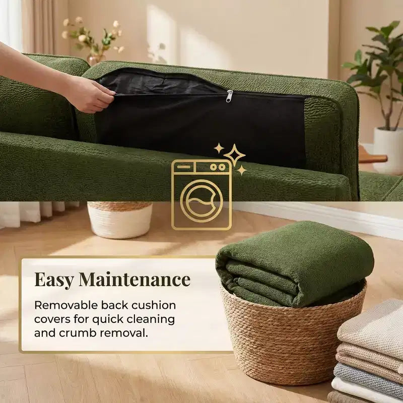 Divano letto estraibile Dyonery 81 con chaise longue contenitore, divano componibile a L convertibile con porte di ricarica USB